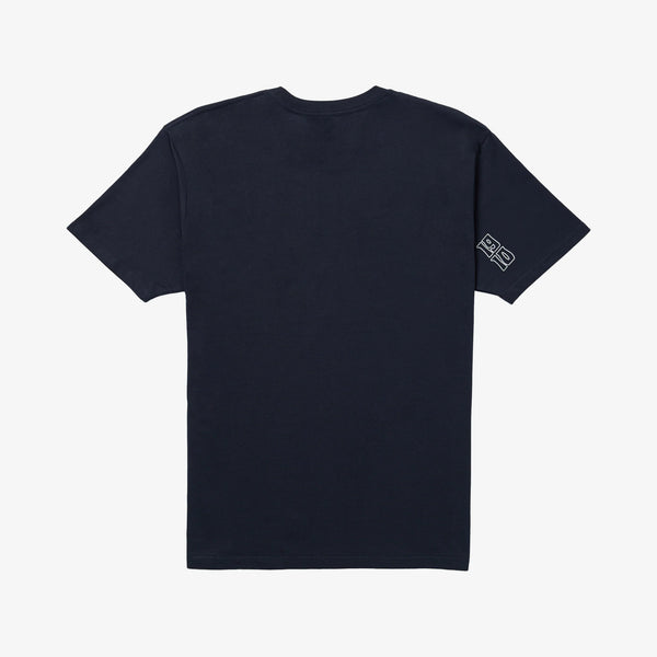 Skewed Roberta S/S T-Shirt // Navy
