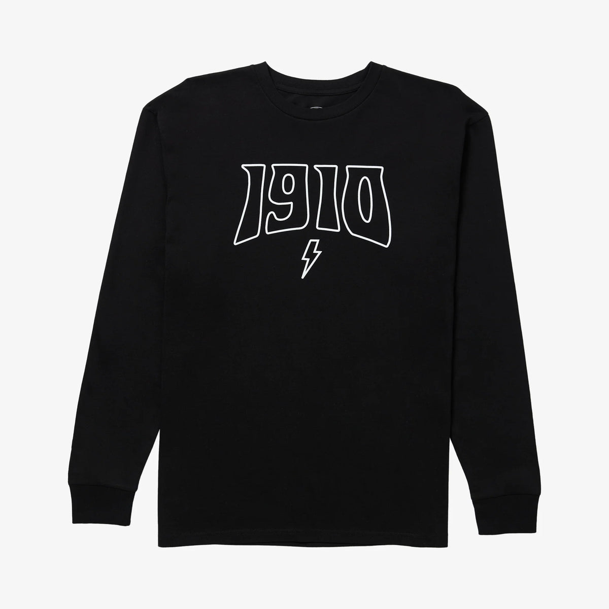 Skewed Roberta L/S T-Shirt // Black
