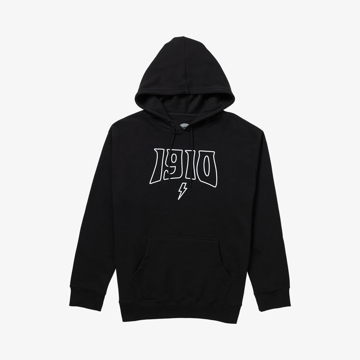 Skewed Roberta Lightweight Hoodie // Black