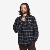 Burslem LS Flannel // CHARCOAL