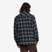 Burslem LS Flannel // CHARCOAL