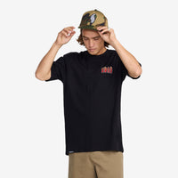 Hawks On The Run SS Tee // BLACK
