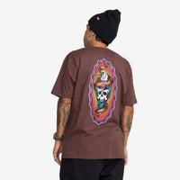Hawks On The Run SS Tee // BROWN