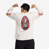 Hawks On The Run LS Tee // BONE