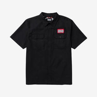Ozma SS Woven // BLACK