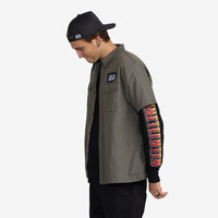 Hawks On The Run LS Tee // BLACK