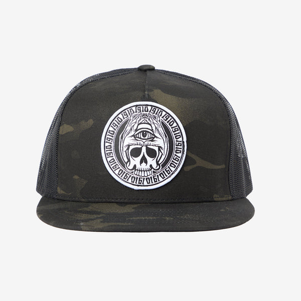 New Holder Trucker // Black Camo