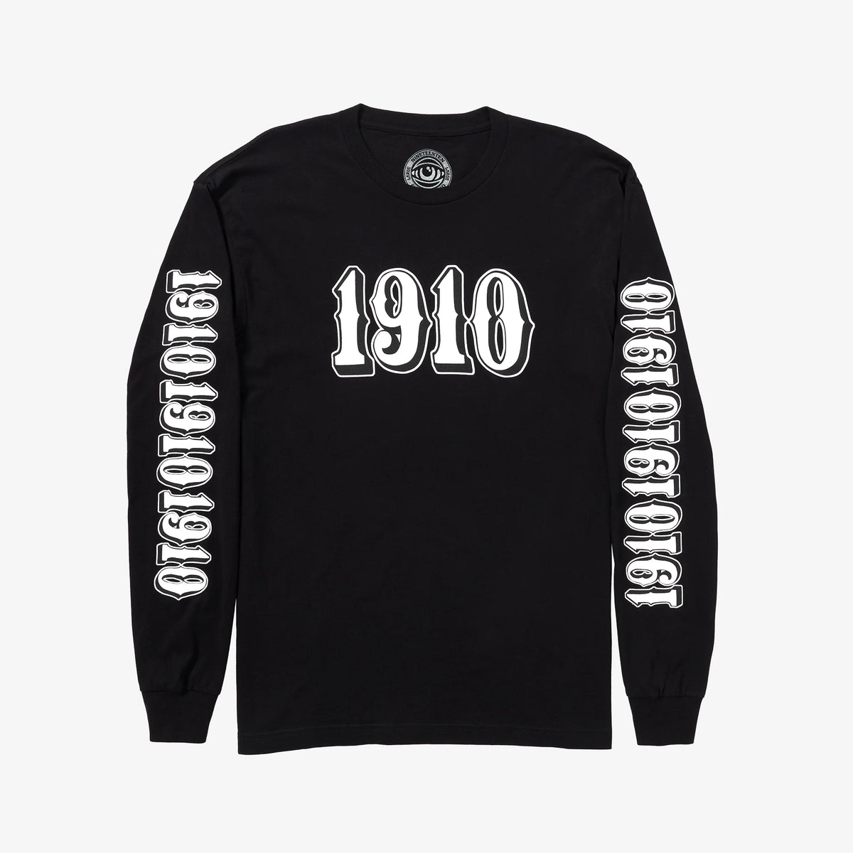 OG Font LS Tee // Black