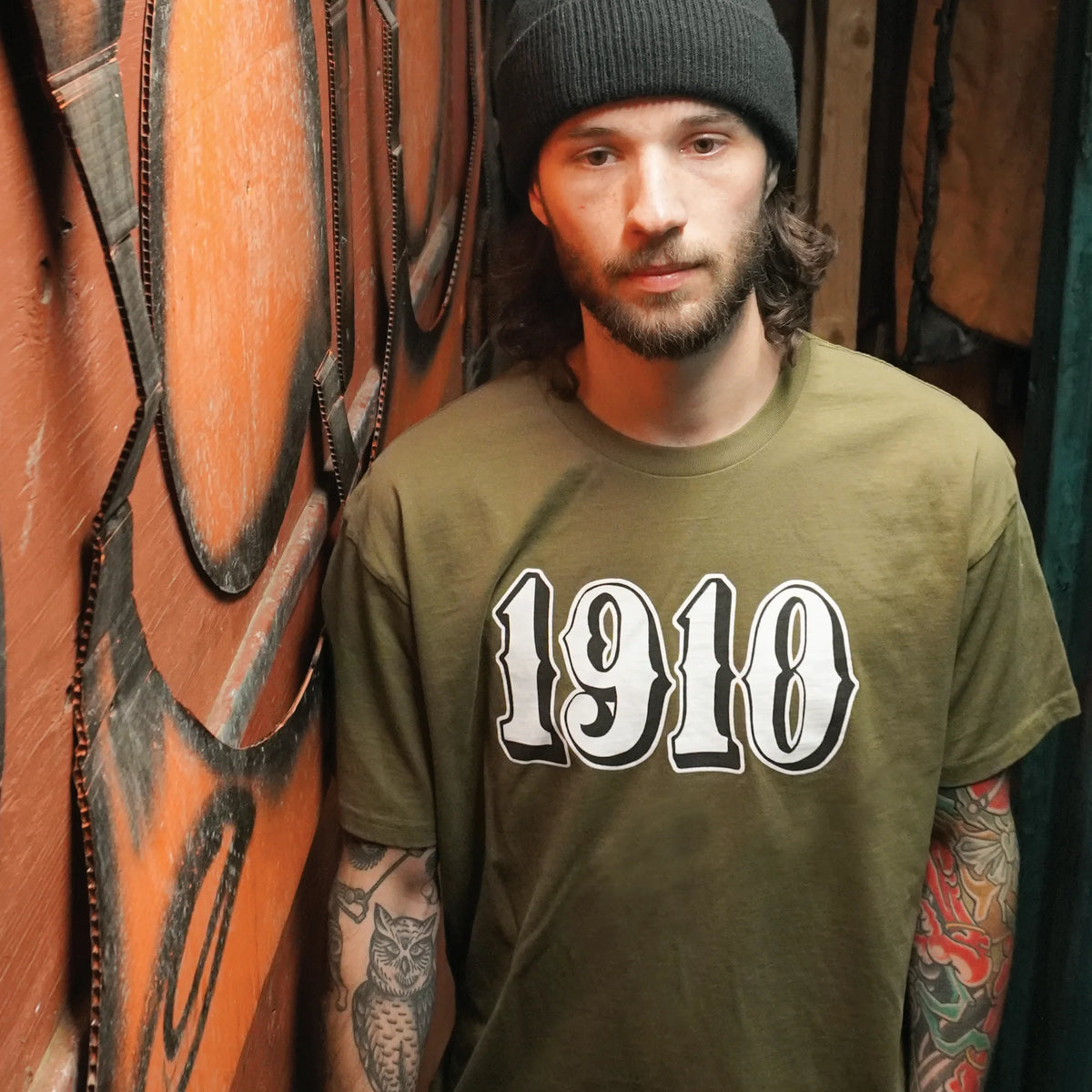 OG Font S/S T-Shirt // Military Green