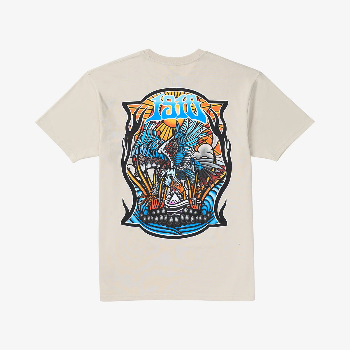 Ojo Rojo SS Tee // Bone