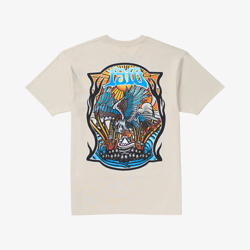 Ojo Rojo SS Tee // Bone