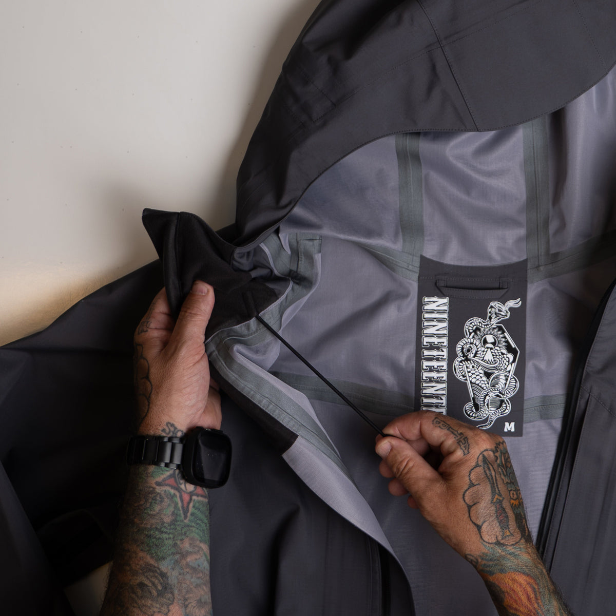 AUBURN 3L SNOW JACKET // STORM GREY