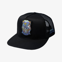 Ojo Rojo Snapback // Black