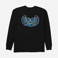 Eagles Never Die LS Tee // Black