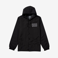 Roberta Patch Coaches Jacket // Black