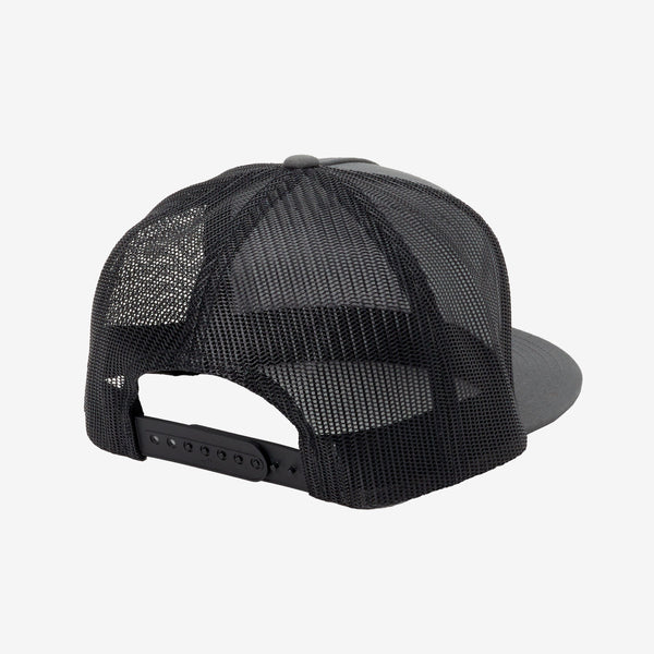 Roberta Patch Trucker // Charcoal/Black