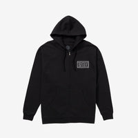 Roberta Zip Fleece // Black