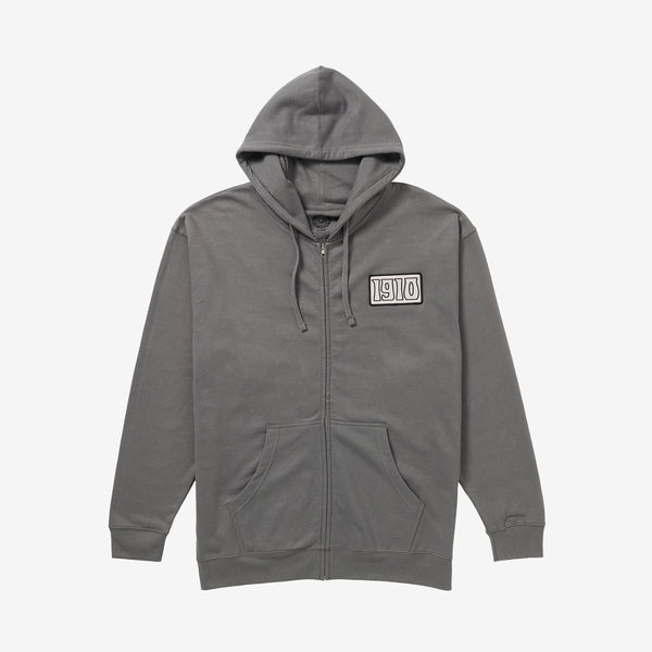 Roberta Zip Fleece // Charcoal