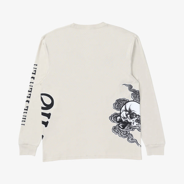 Saturn III LS Tee // Bone