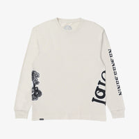 Saturn III LS Tee // Bone