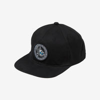 Twill By Death 6 Panel Hat // Black