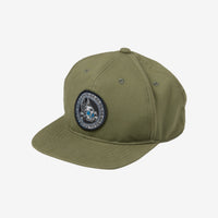 Twill By Death 6 Panel Hat // Green