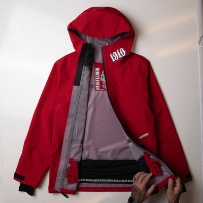 Auburn 3L Snow Jacket in District Red