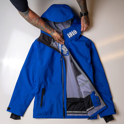 1910 Auburn Jacket in Thaylo Blue