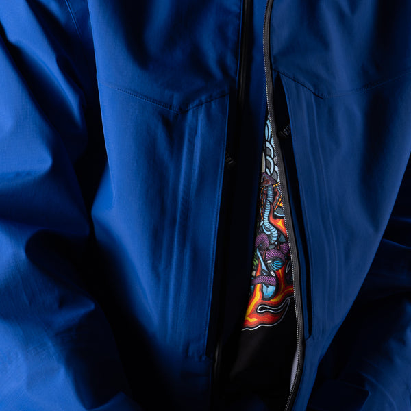 Front pocket layout